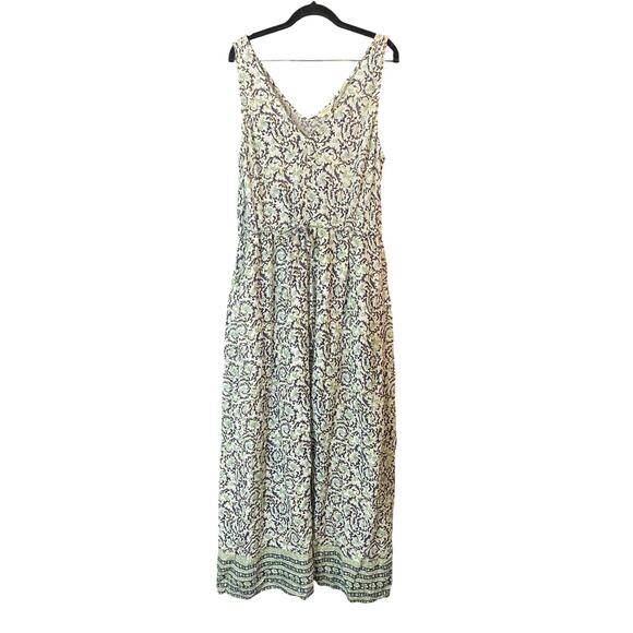 Lucky Brand Dresses & Skirts - Lucky Brand Floral Paisley Maxi Dress Women's Large